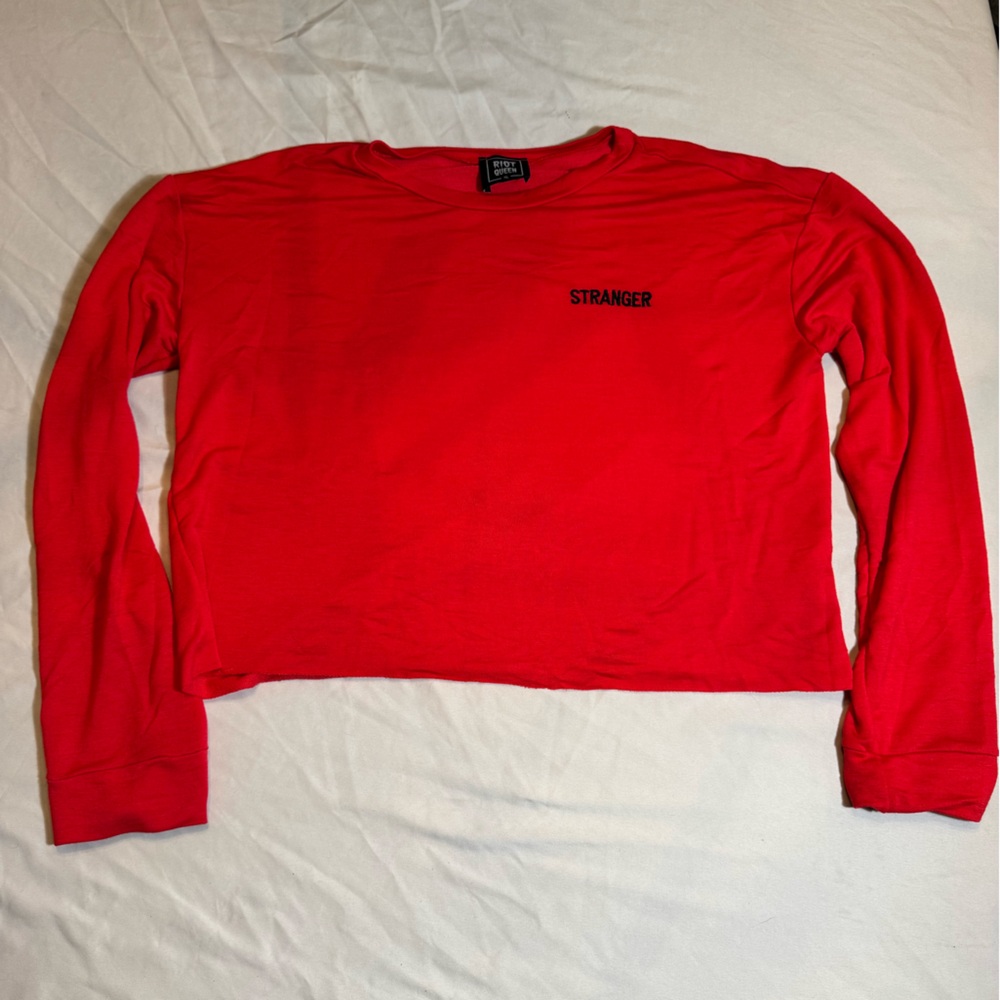 Stranger Red Crop Top